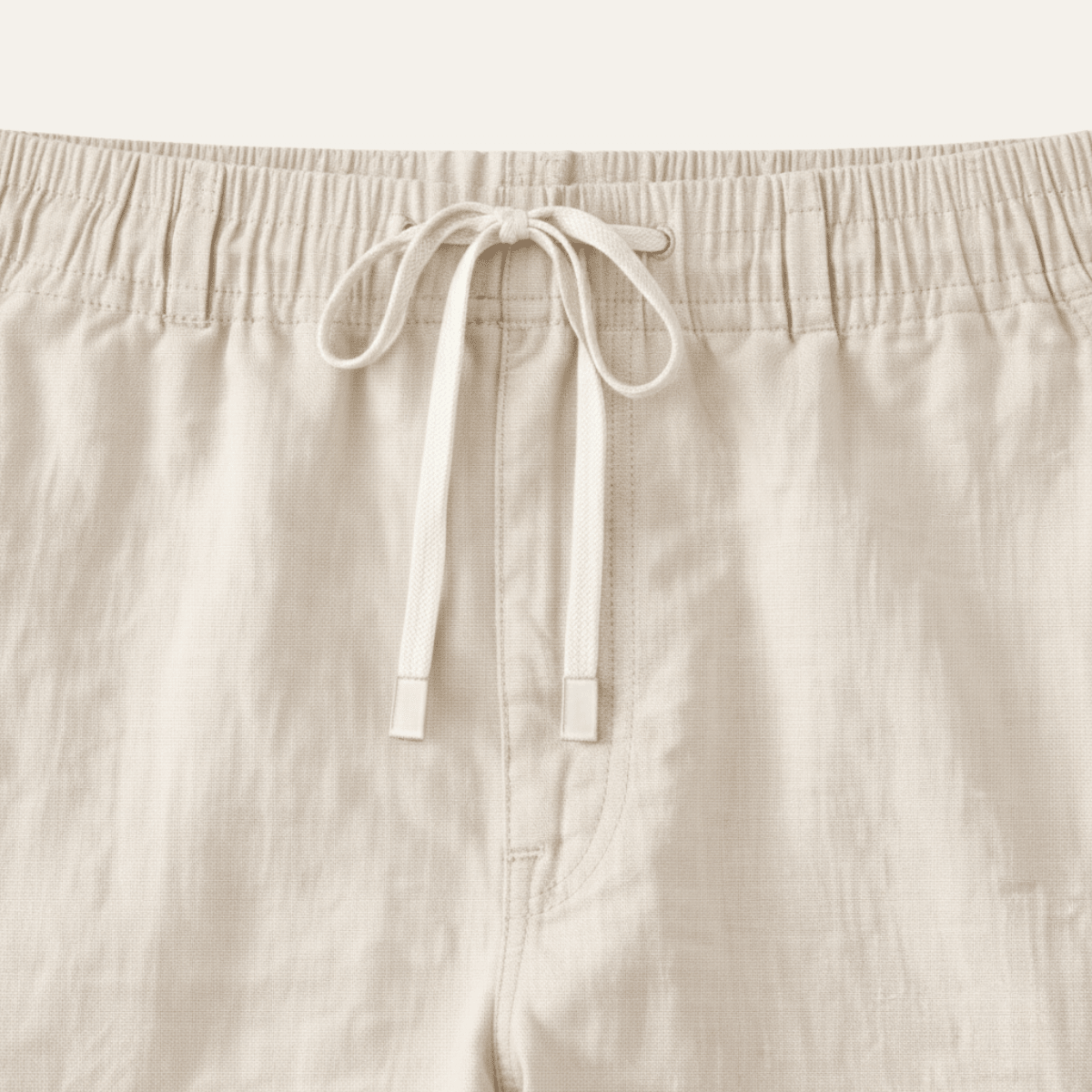 Pantaloni cargo da uomo in lino - vestibilità ampia, design con molte tasche