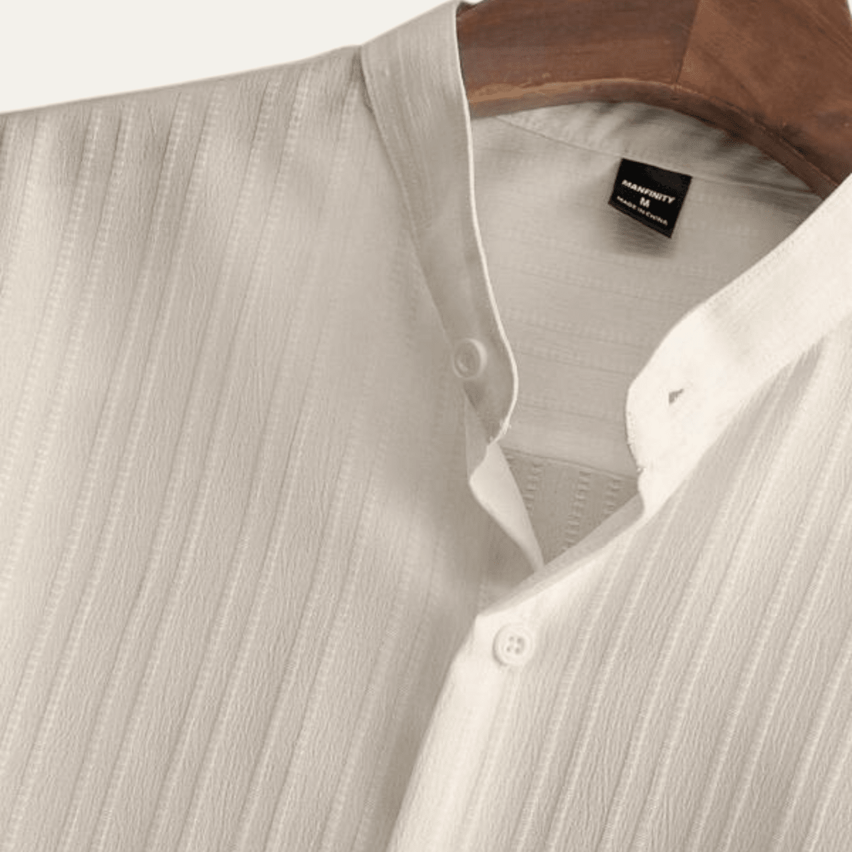 Completo da uomo in lino — Top a maniche corte e pantaloni con coulisse