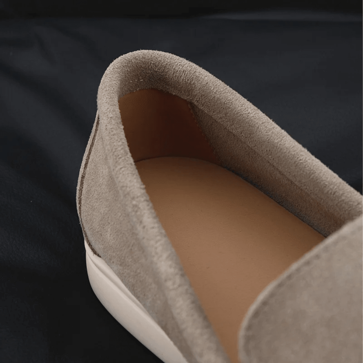 Mocassini da uomo slip-on — punta tonda e suola morbida