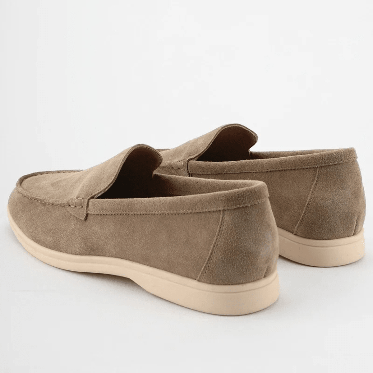 Mocassini da uomo slip-on — punta tonda e suola morbida