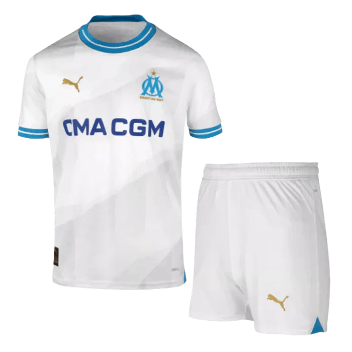 Kit casa Olympique Marsiglia 23/24 – Bambini