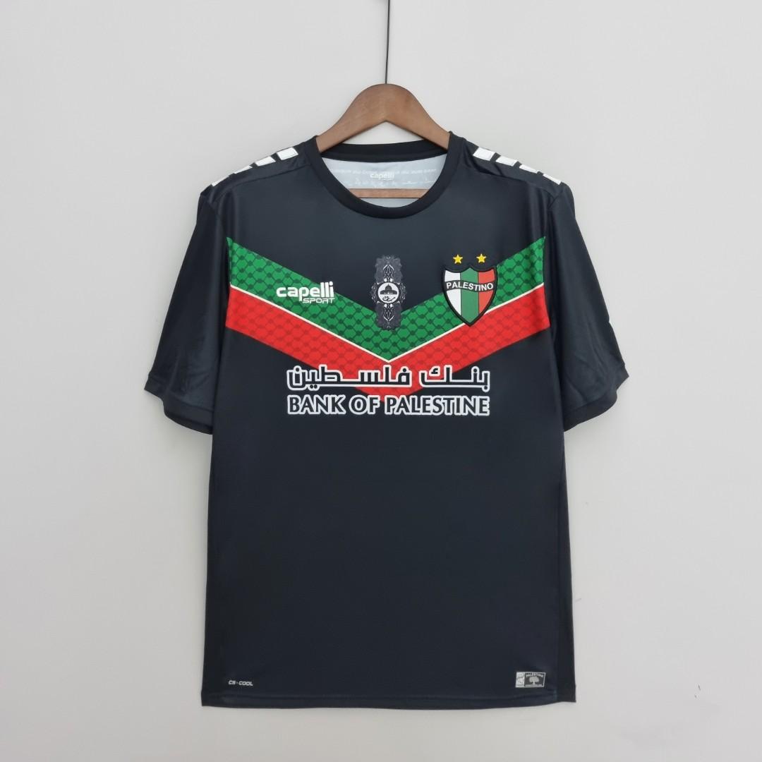 Camiseta FC Palestino 22/23 Palestina negra