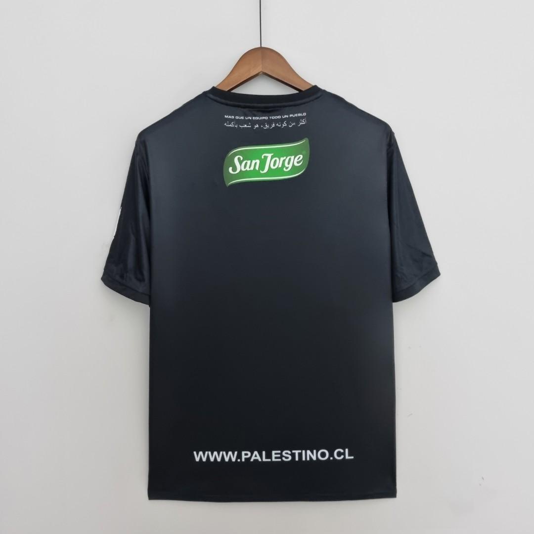 Camiseta FC Palestino 22/23 Palestina negra