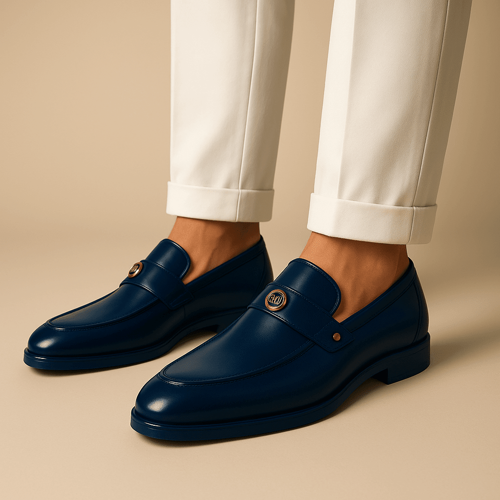 Penny Loafers Herren Klassisch Zeitlos Formelle Alltagsschuhe