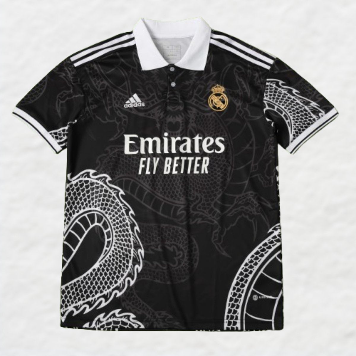 MAGLIA REAL MADRID DRAGO EDIZIONE SPECIALE (NERO)