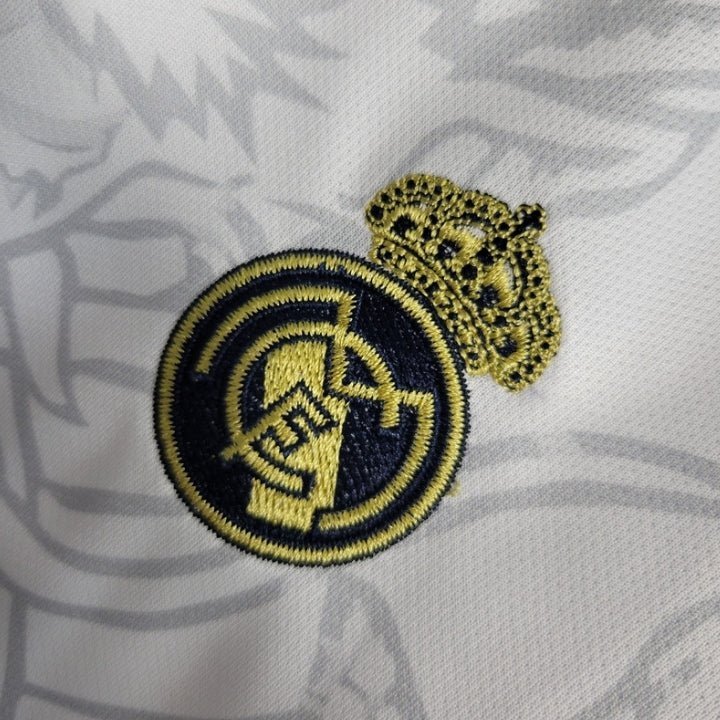 Real Madrid Maglia Bambini Drago Bianco