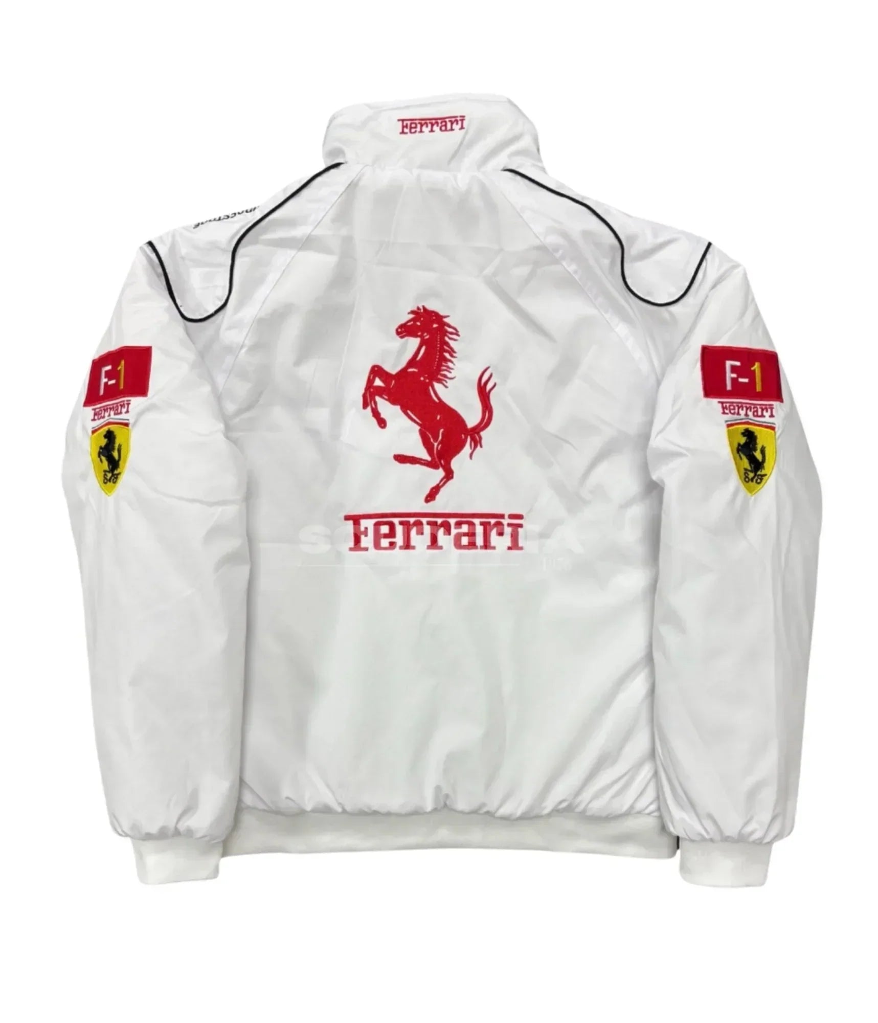 Giacca Vintage da Corsa Ferrari F1 Bianca