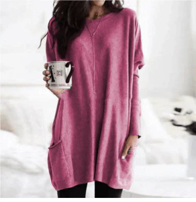 Maglione Donna Vestibilità Comoda Look Quotidiano