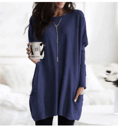Maglione Donna Vestibilità Comoda Look Quotidiano