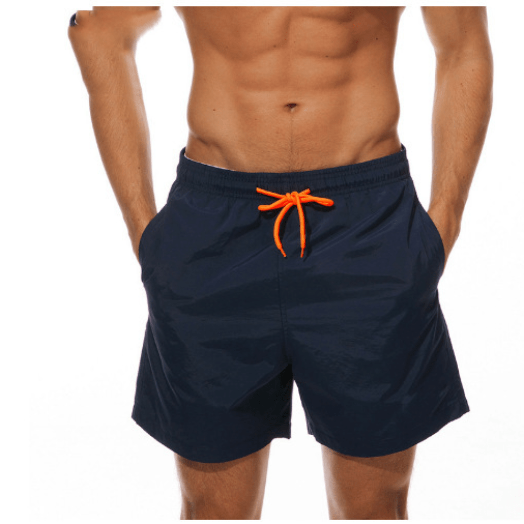 Costume da bagno uomo, lunghezza corta, fodera e tasca laterale
