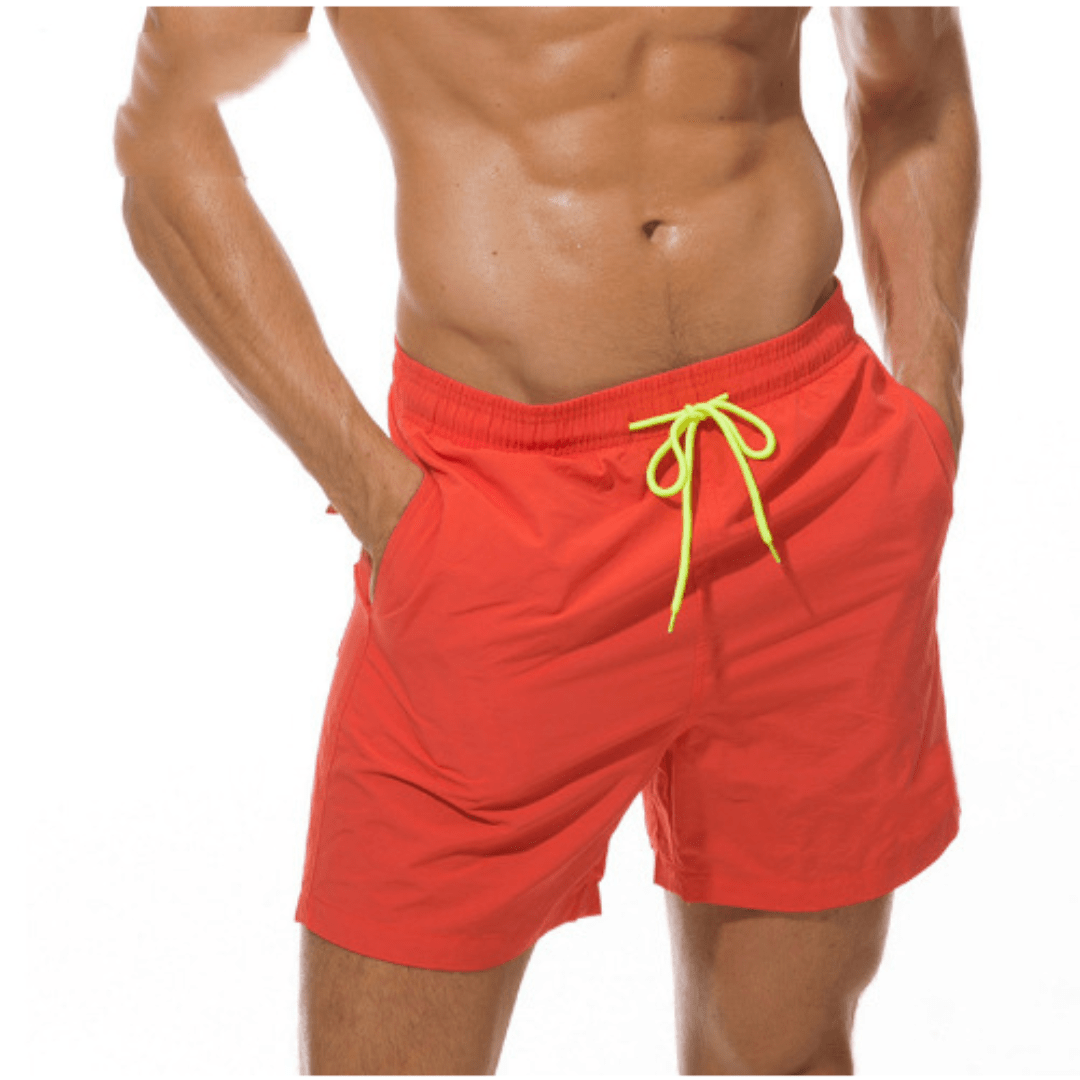 Costume da bagno uomo, lunghezza corta, fodera e tasca laterale