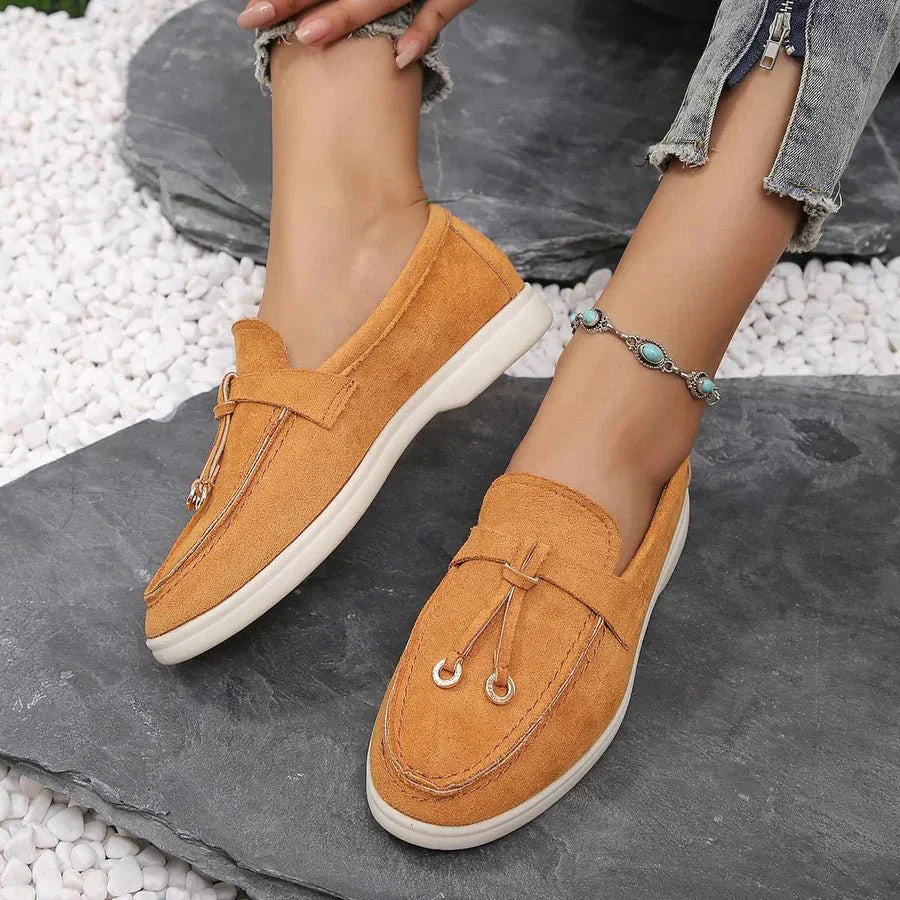 Scarpe da donna — Slip-on casual per tutti i giorni, design basso