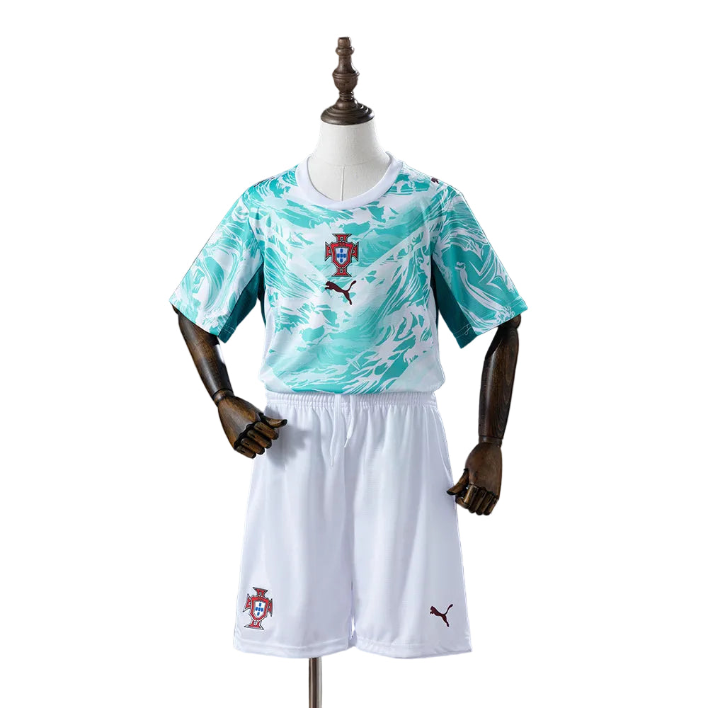 Portugal 2026 Auswärts-Kindertrikot