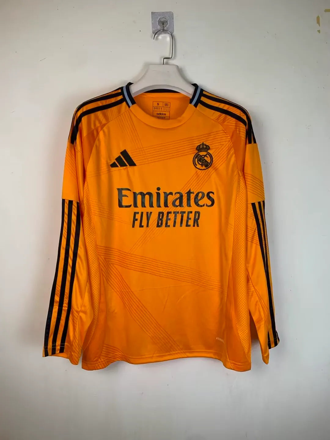 Maglia Away Real Madrid 2024/25 maniche lunghe