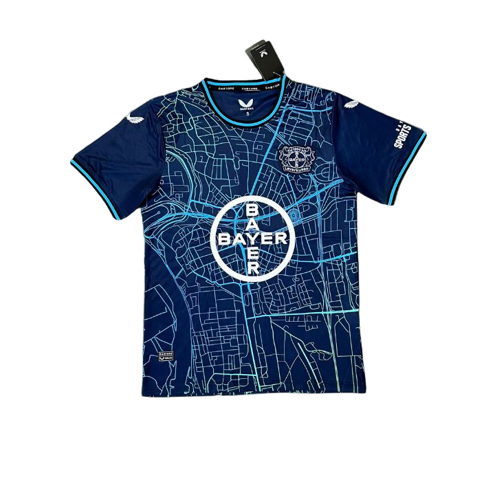 Bayer 04 Leverkusen Maglia Edizione Speciale Mappa