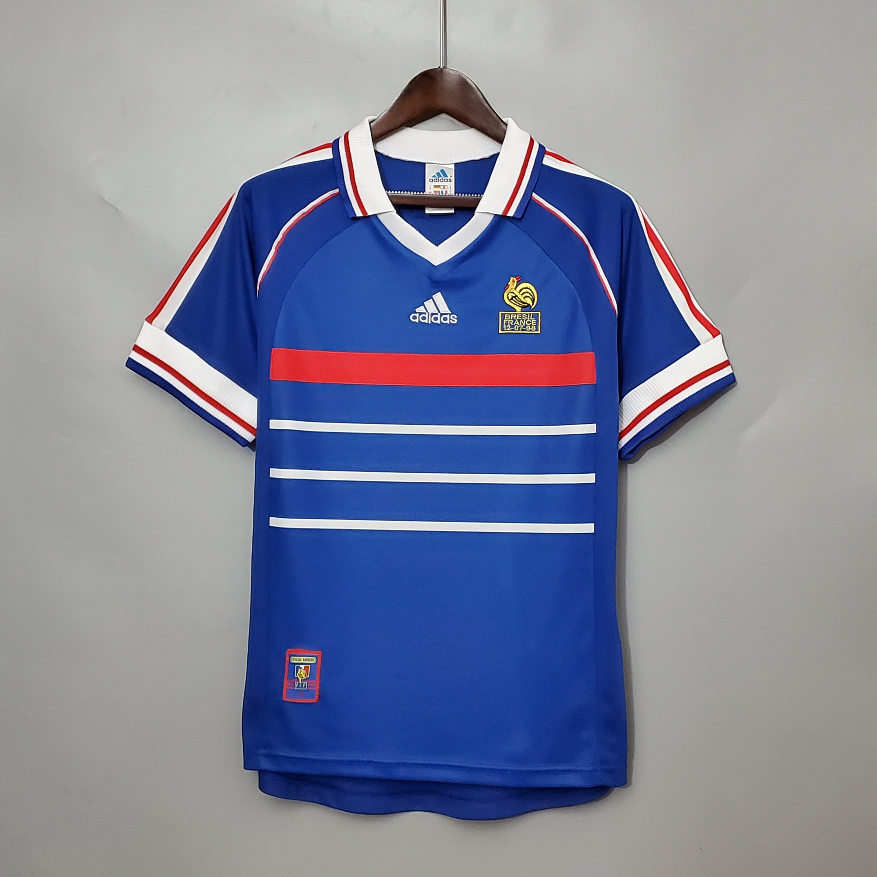 1998 Frankreich Heim Retrotrikot