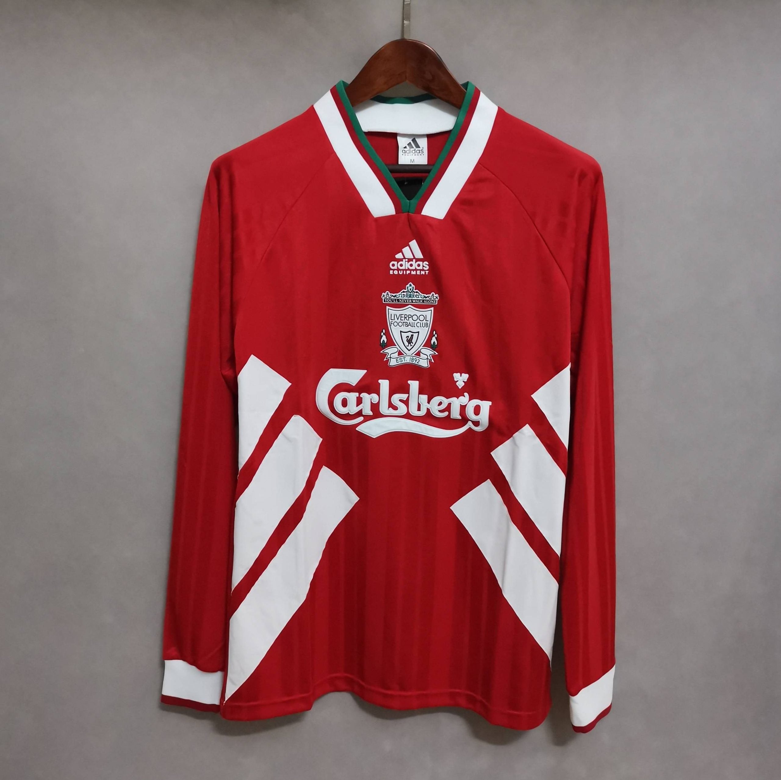 Liverpool 1993-1995 Retro Langarm Trikot