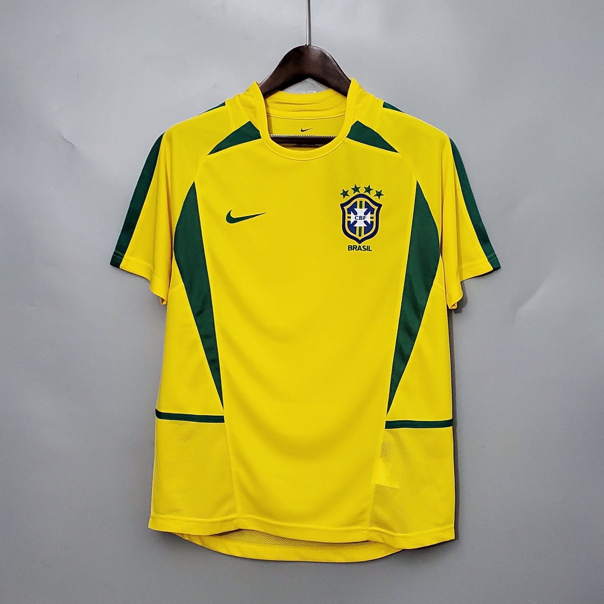 Brasilien Heimtrikot Retro 2002