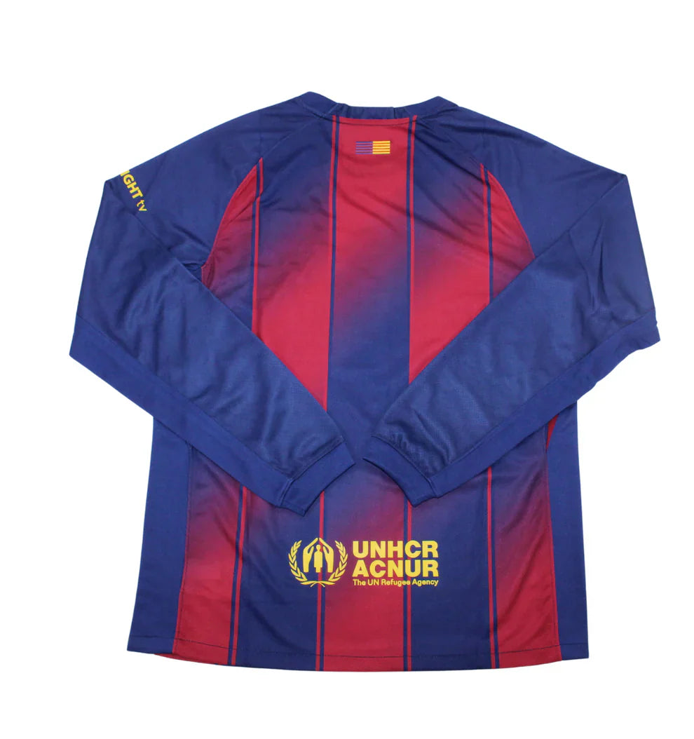 Maillot Domicile Manches Longues FC Barcelone 2025/2026