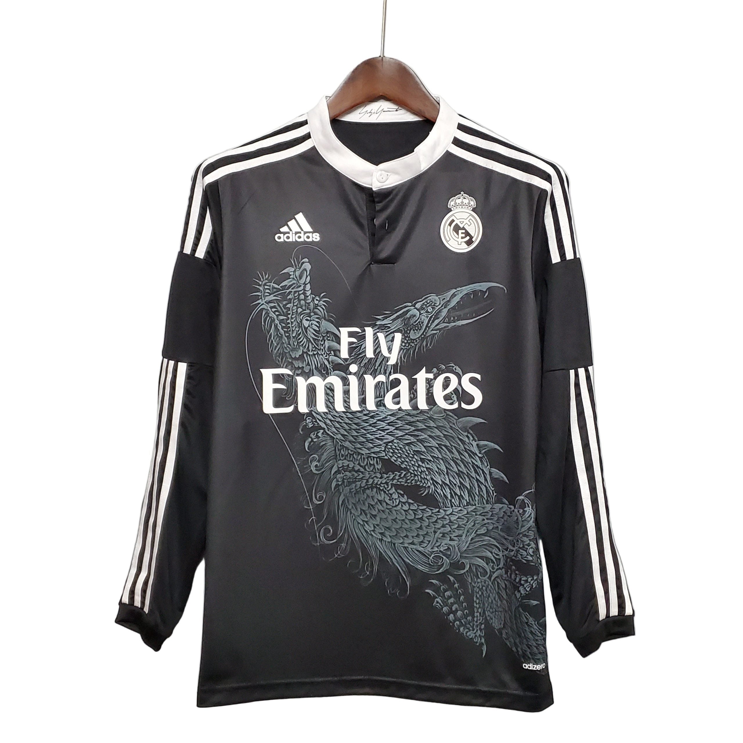 Real Madrid 2014-2015 Terza Maglia Away a Manica Lunga
