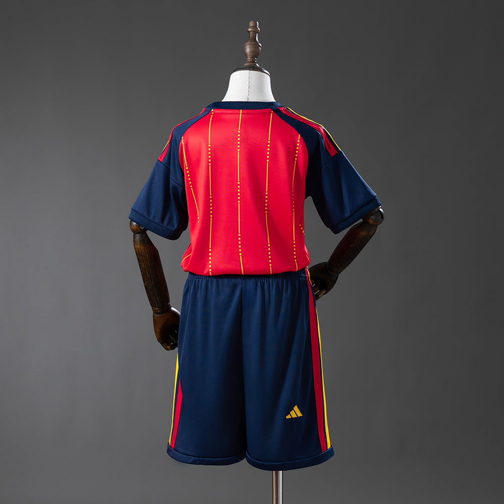 Maglia casa bambini Spagna edizione Coppa del Mondo 2026