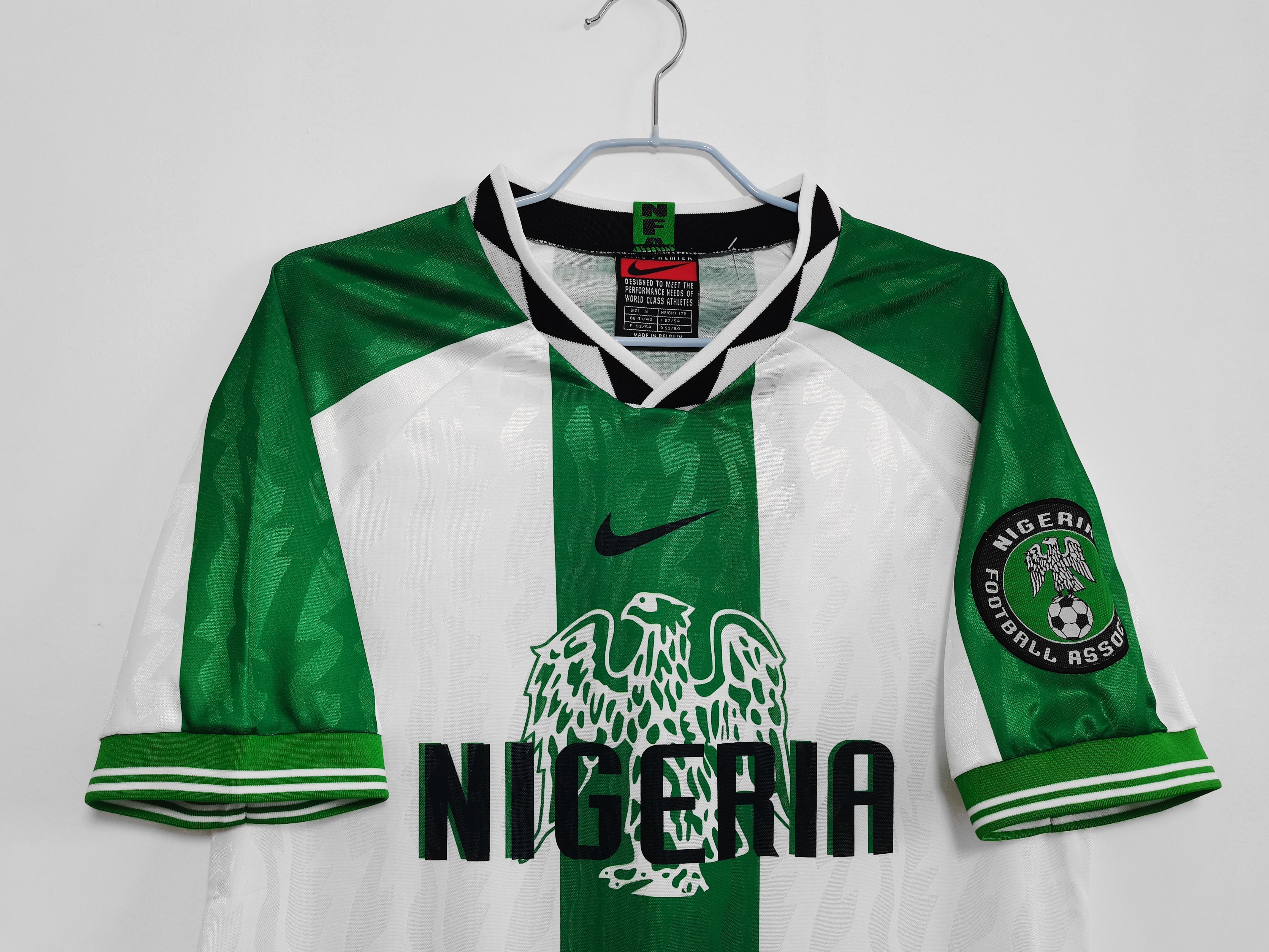 Maglia Bianca e Verde Nigeria 1996/98