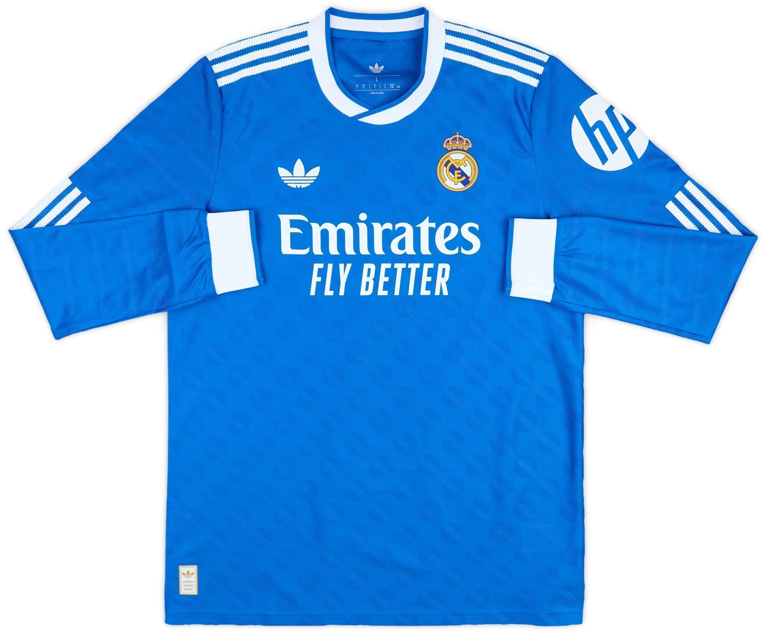 Maillot Extérieur Manches Longues Real Madrid 2025/2026