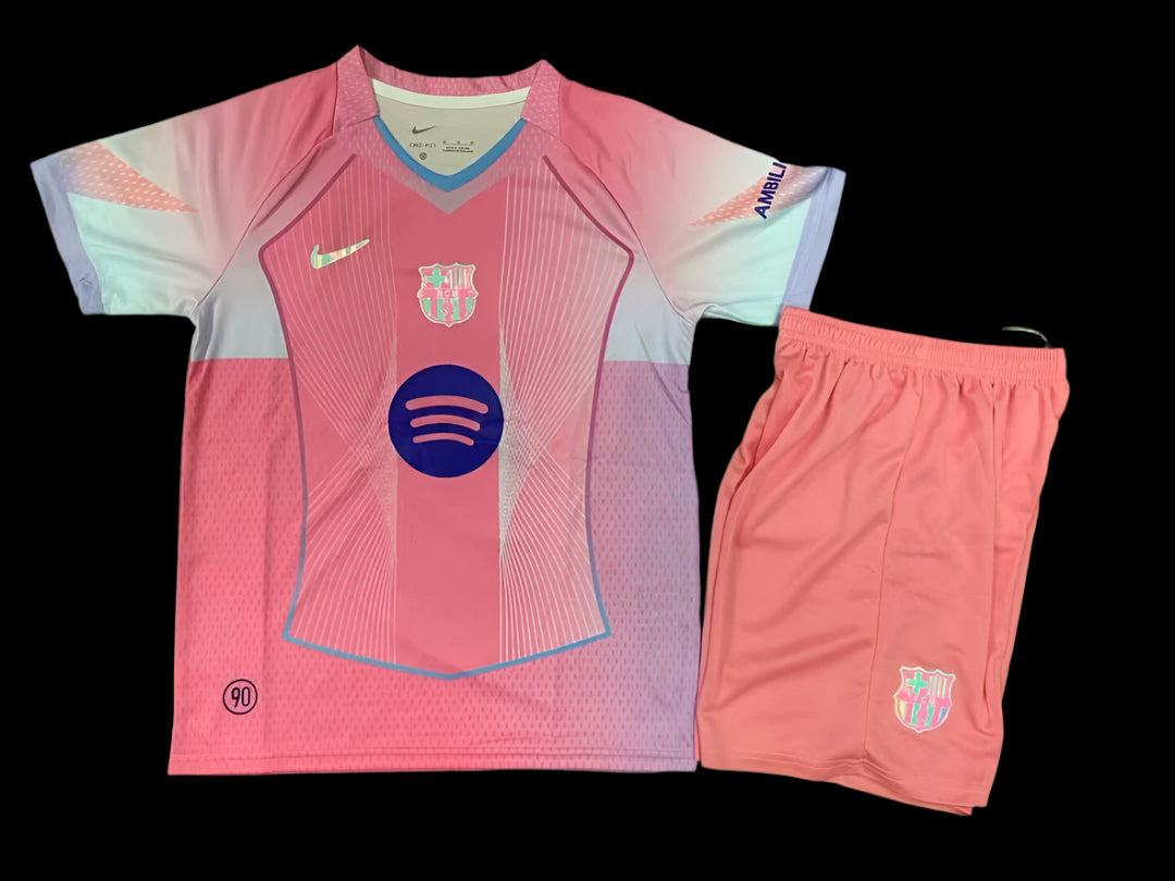 FC Barcelona Pinkes Kindertrikot 2025–26