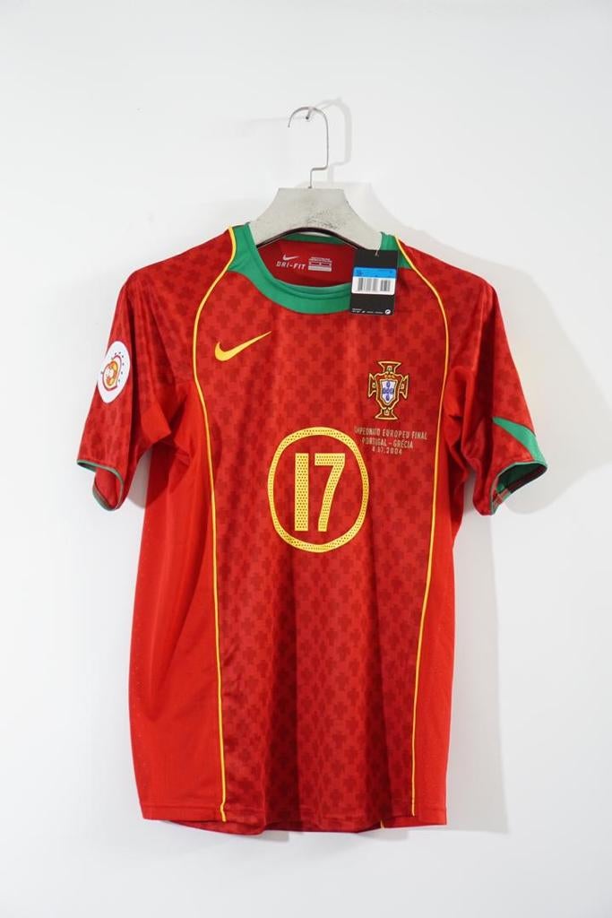 Portugal Retro-Trikot 2004 – Klassisches Euro 2004 Trikot