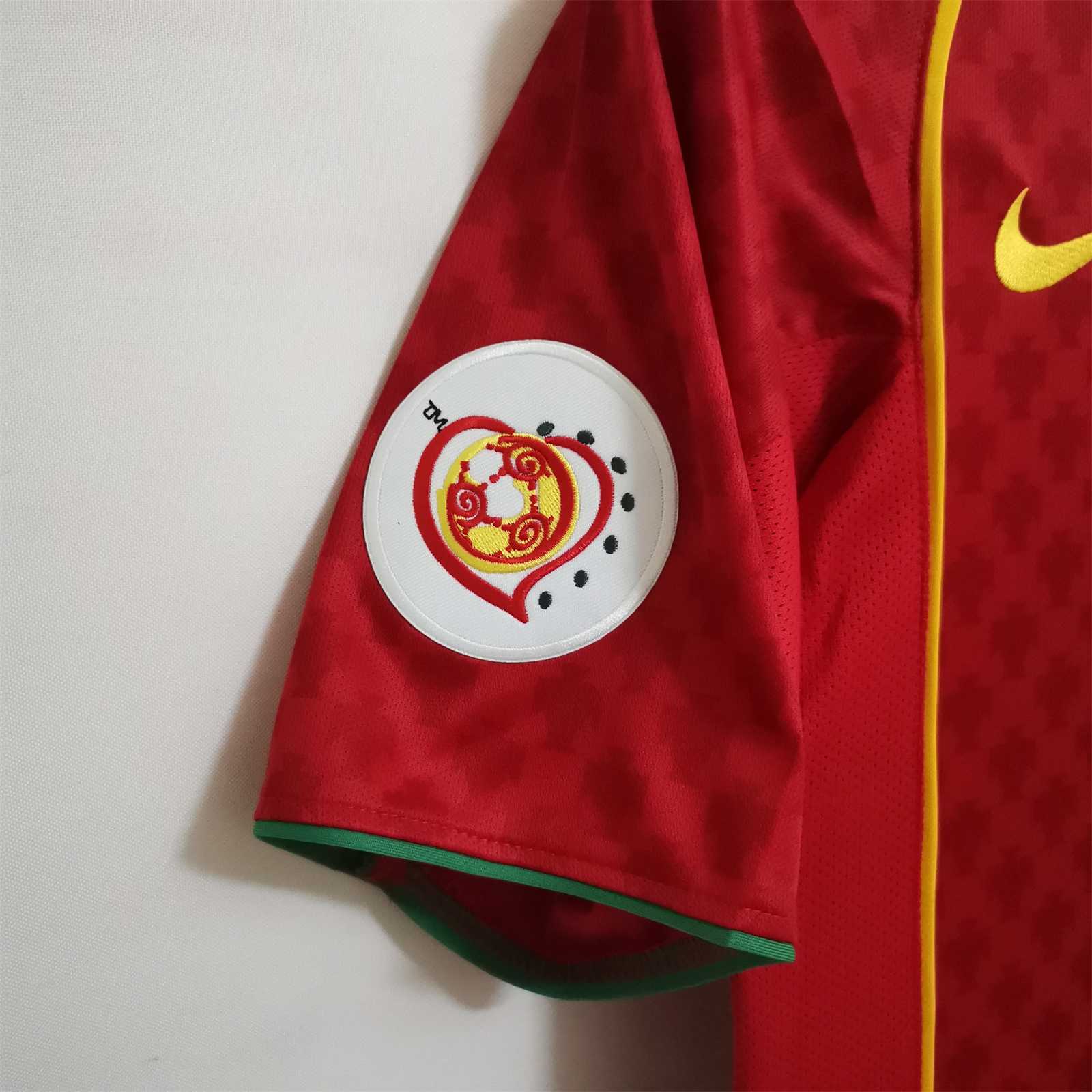 Portugal Retro-Trikot 2004 – Klassisches Euro 2004 Trikot