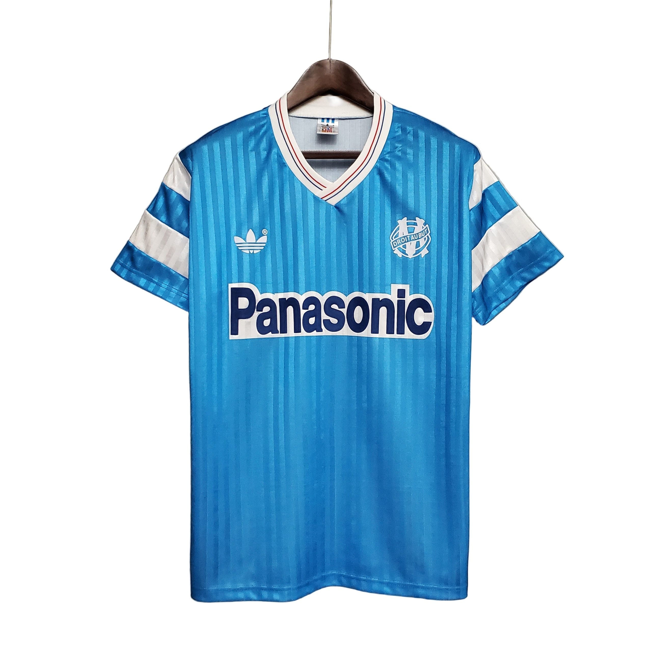 1990 Marseille Auswärts Retro-Trikot