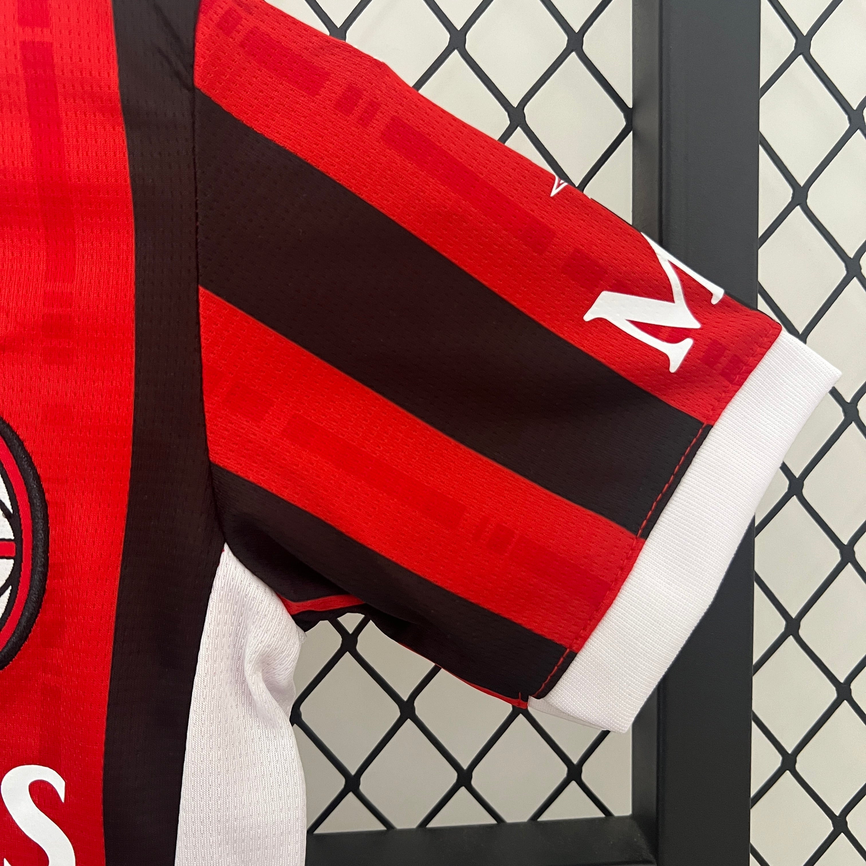 Camiseta de fútbol para niños AC Milan 24-25  