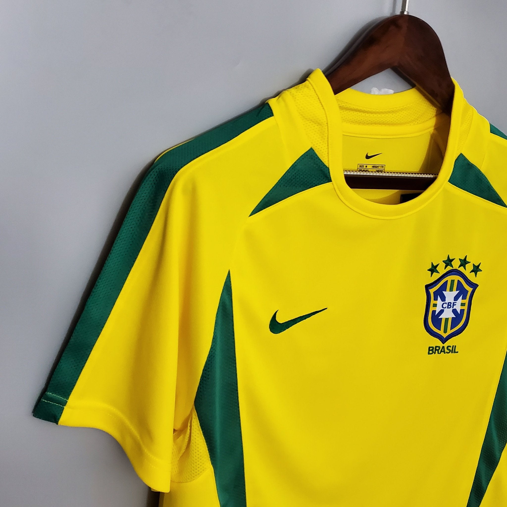 Brasilien Heimtrikot Retro 2002