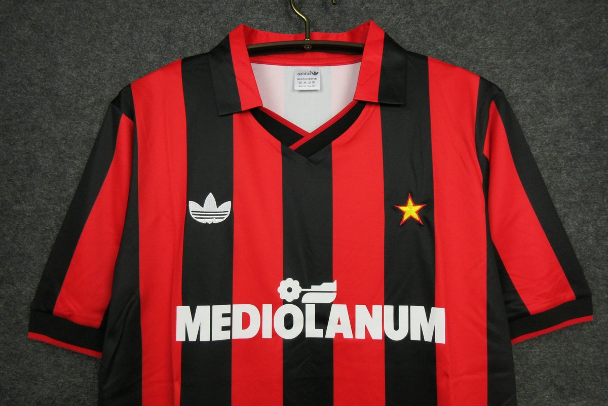 AC Milan Heim Retro-Trikot 1991-1993