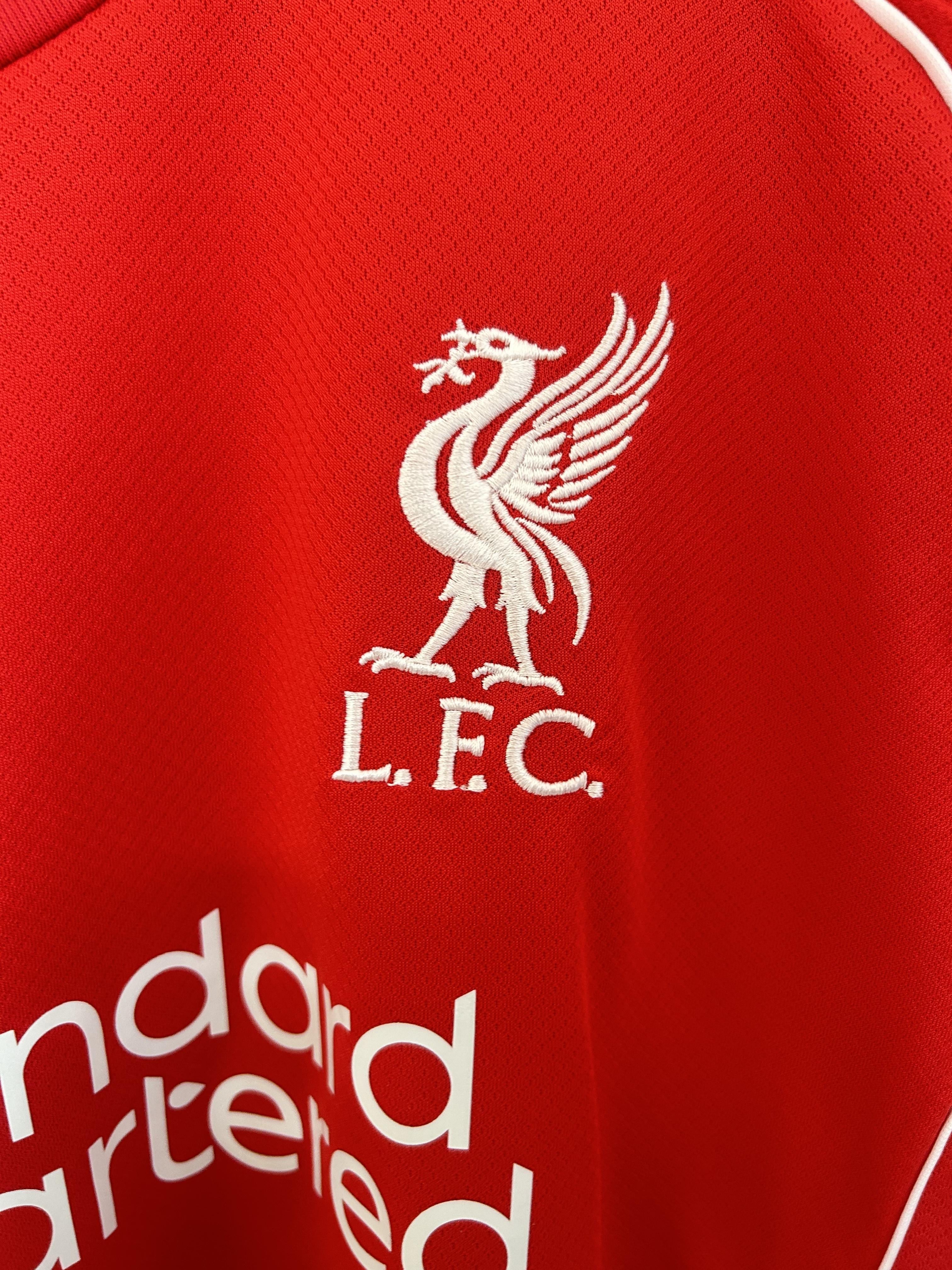 Kit casa Liverpool 2025-2026