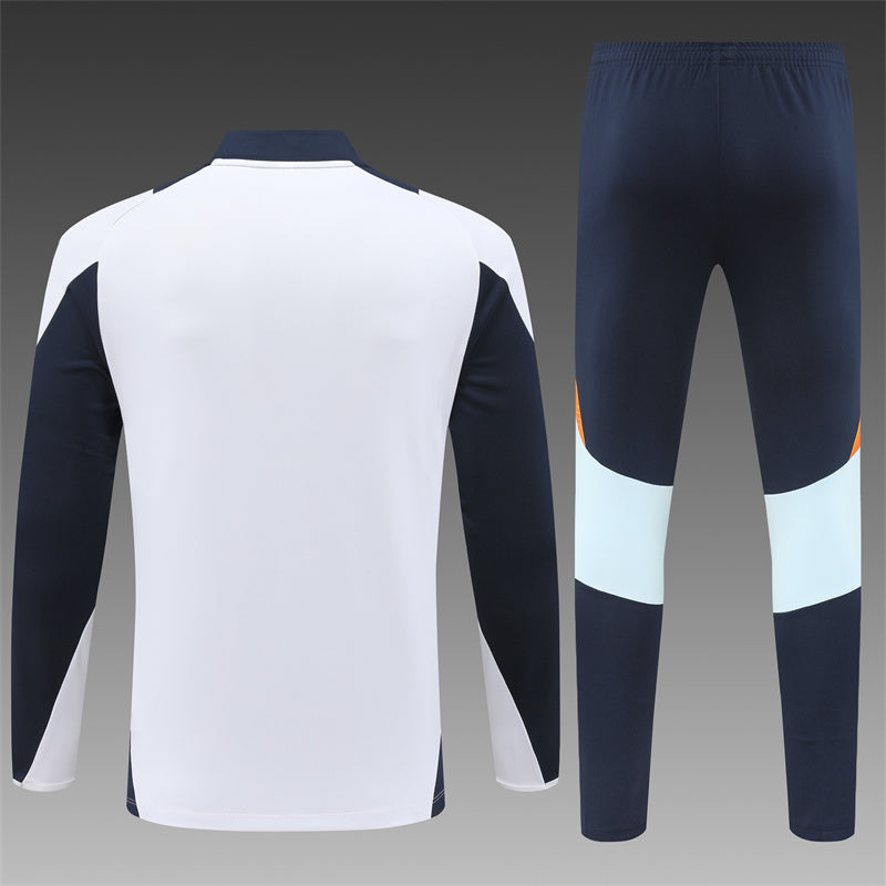 Tuta Bianca Arancione Real Madrid 2024/2025