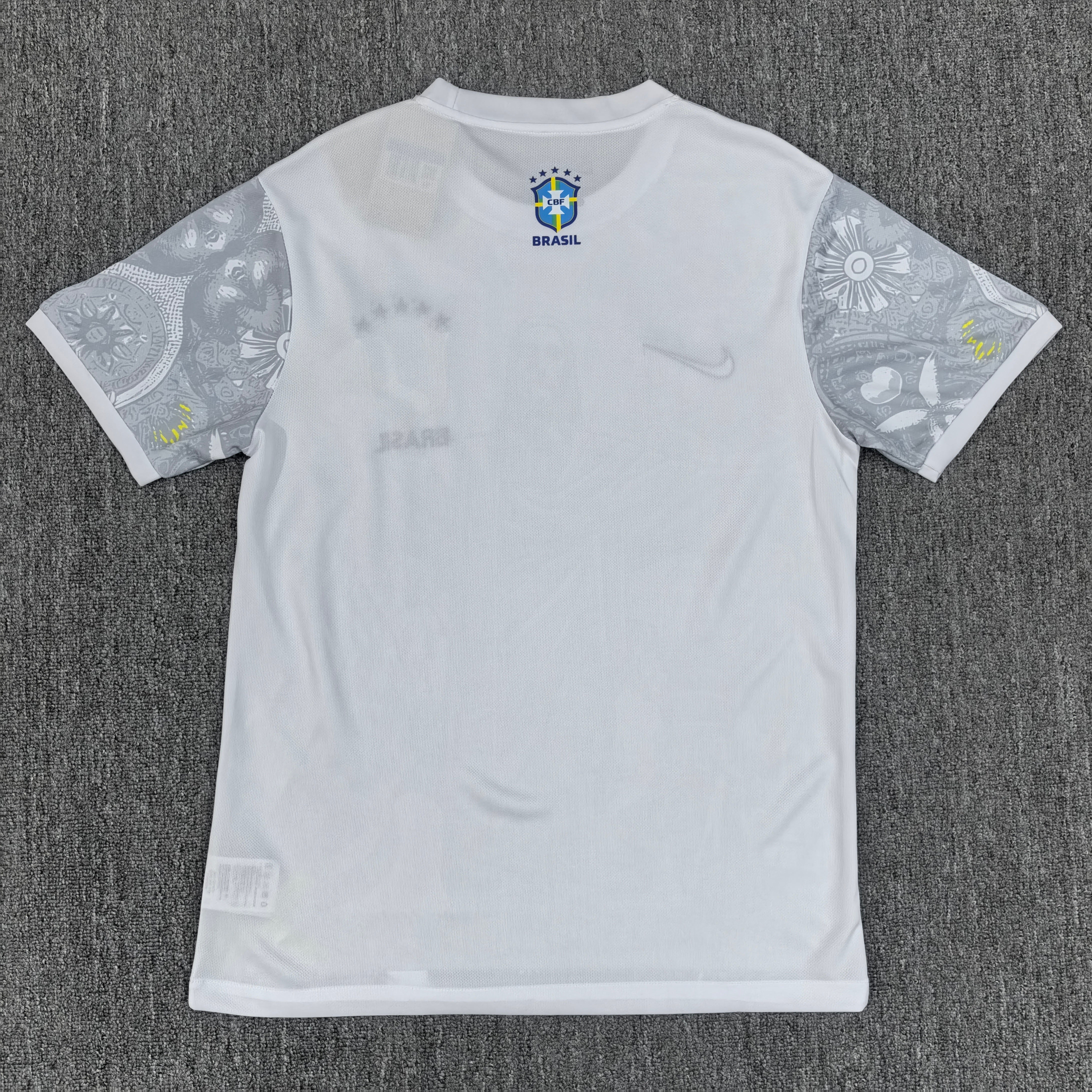 Brasilien Jesus Trikot 2026, Brasilien weiße Spezialausgabe