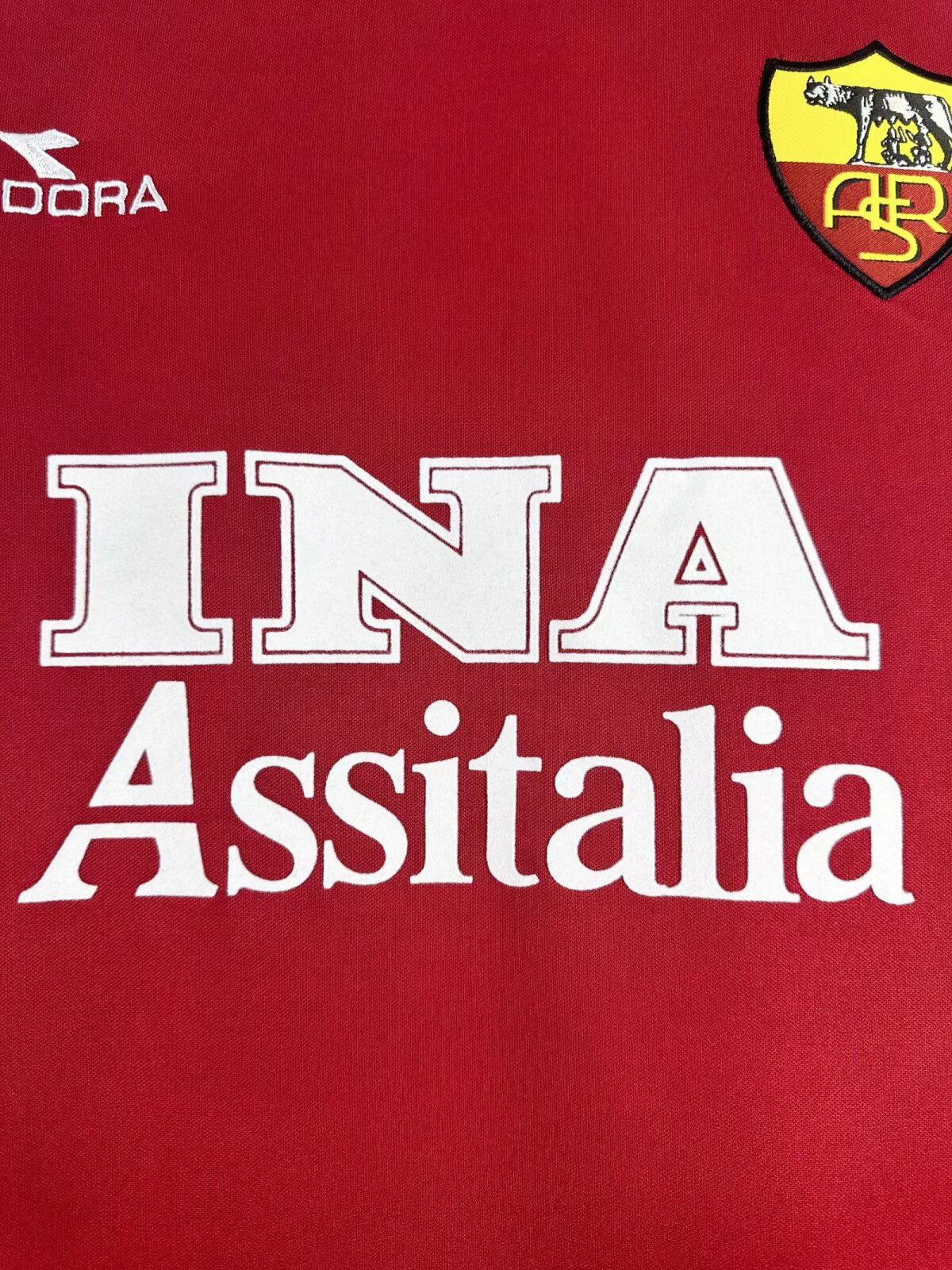Maglia casalinga manica lunga AS Roma – 1998-99