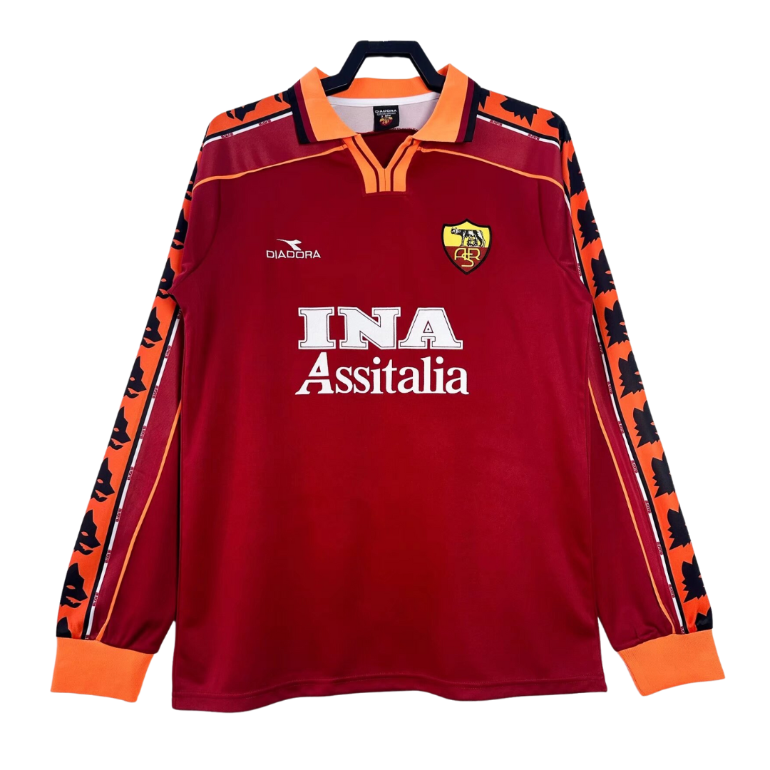 Maglia casalinga manica lunga AS Roma – 1998-99