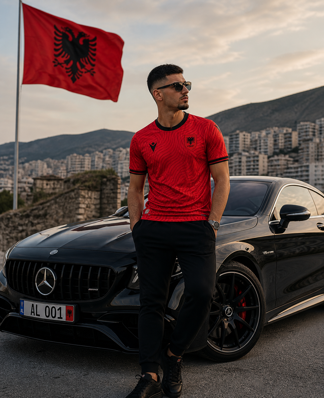 Maglia Casa Albania 2027