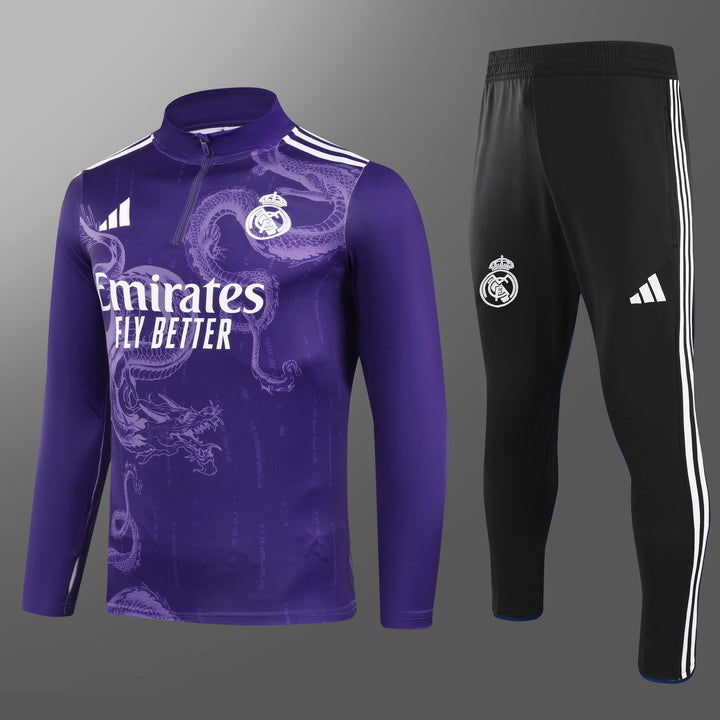 Tuta Drago Viola Real Madrid 2025