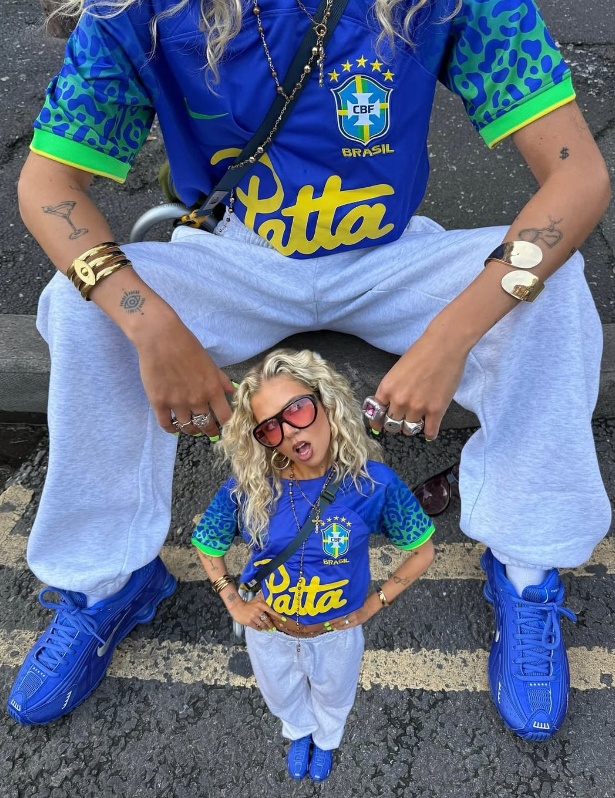 Maglia edizione speciale Brasile x Patta blu