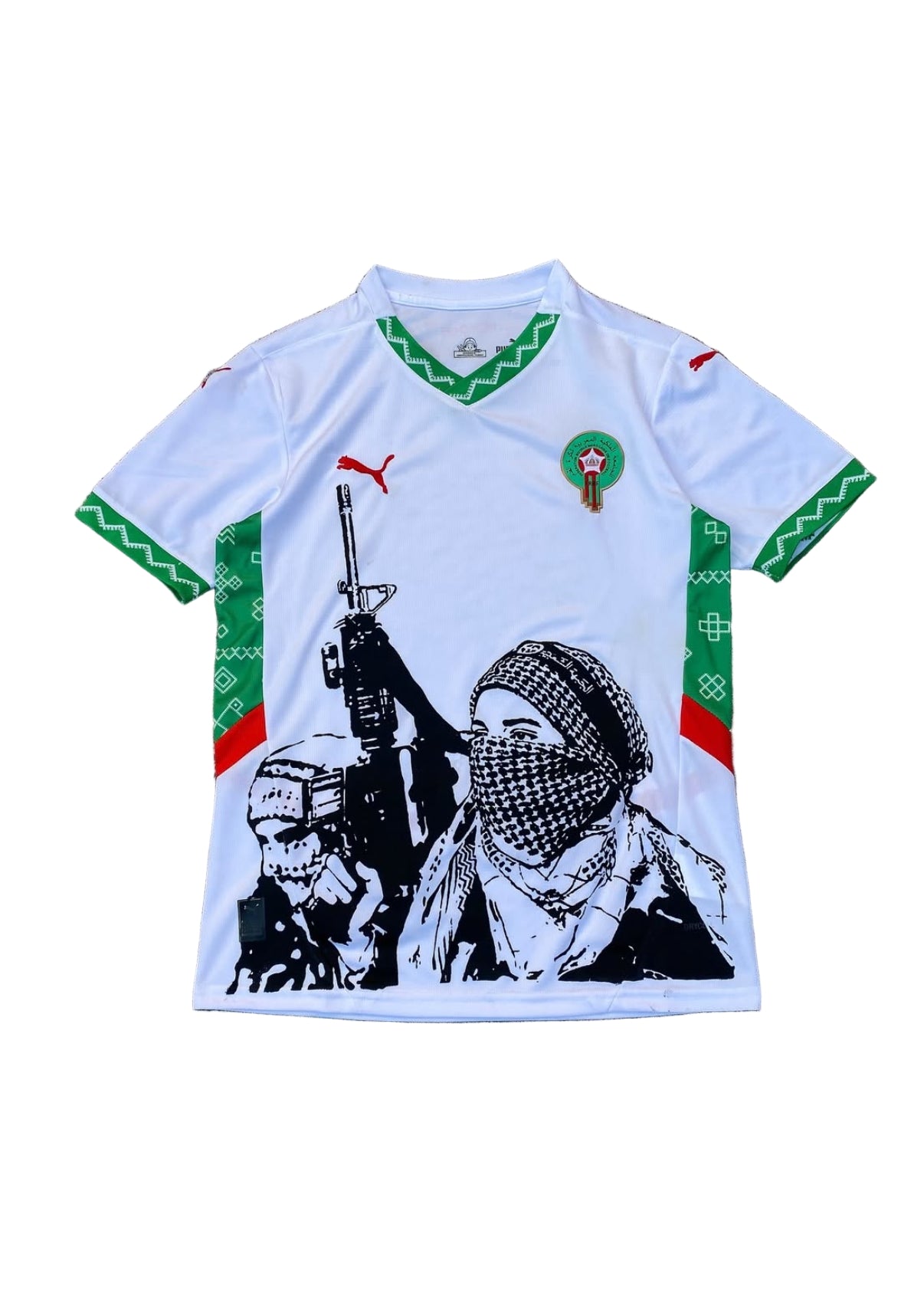 Marocco Maglia Edizione Speciale Soldato 2025/2026 (Bianca)