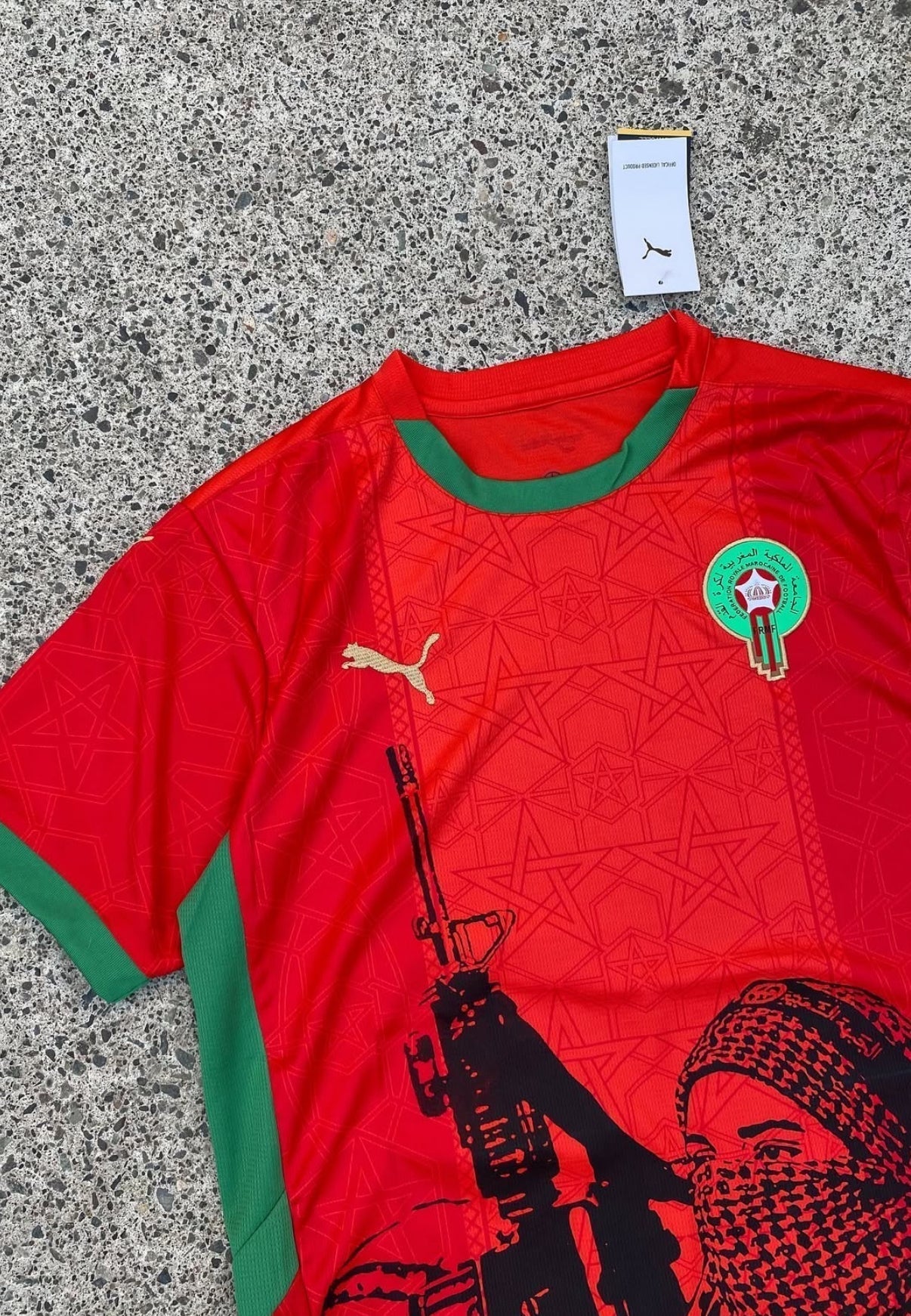 Marocco Maglia Edizione Speciale Soldato 2025/2026 (Rossa)