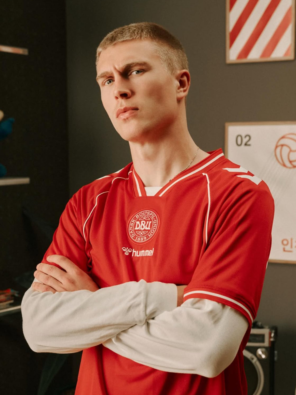 Camiseta de Dinamarca para la Copa del Mundo 2026