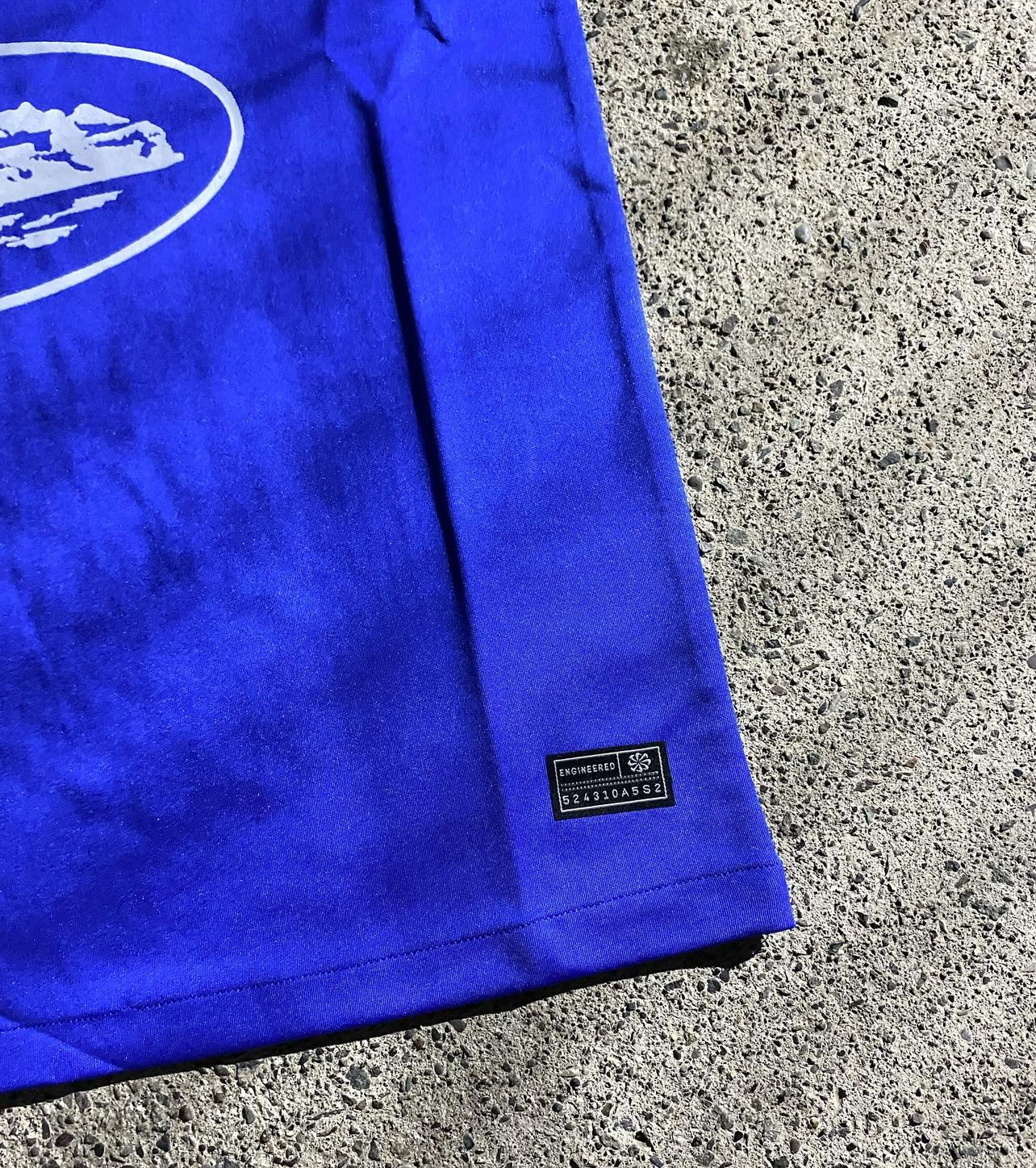 Maglia Edizione Limitata Blu Brasile x Corteiz