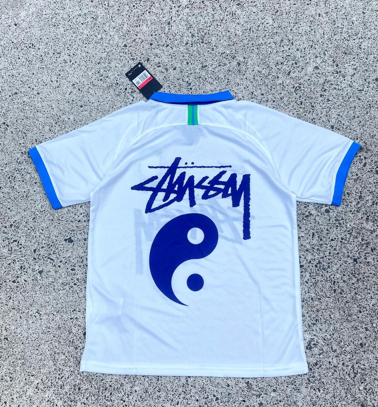 Brazilië wit en blauw 2019 Stussy Speciale Editie