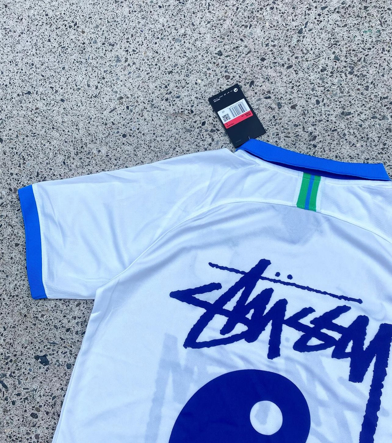 Brazilië wit en blauw 2019 Stussy Speciale Editie