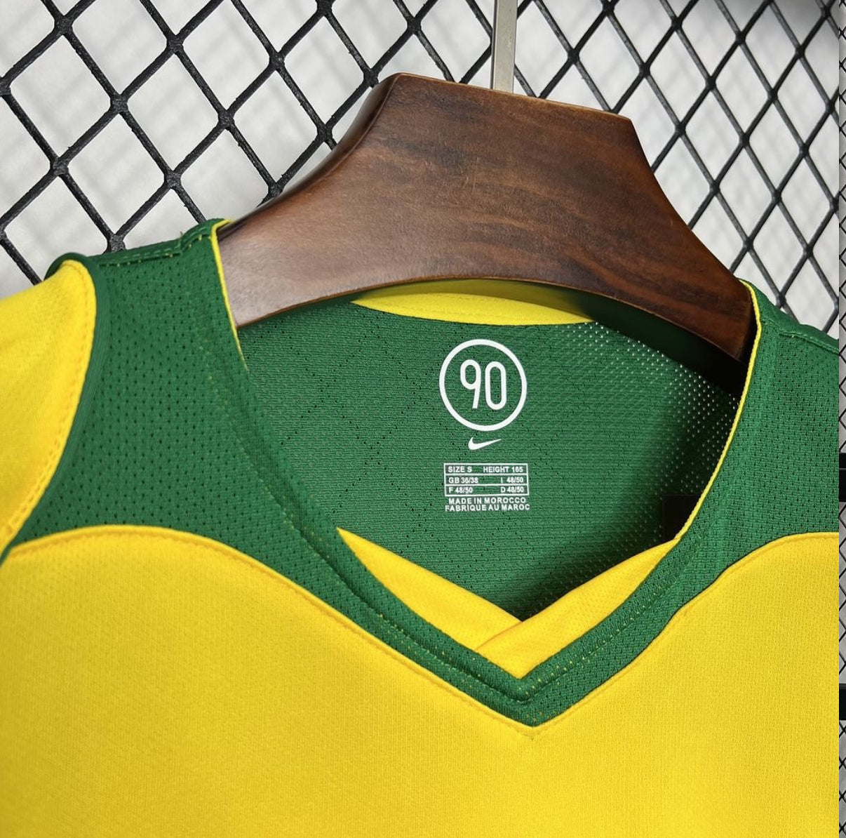 Camiseta retro Brasil 2004