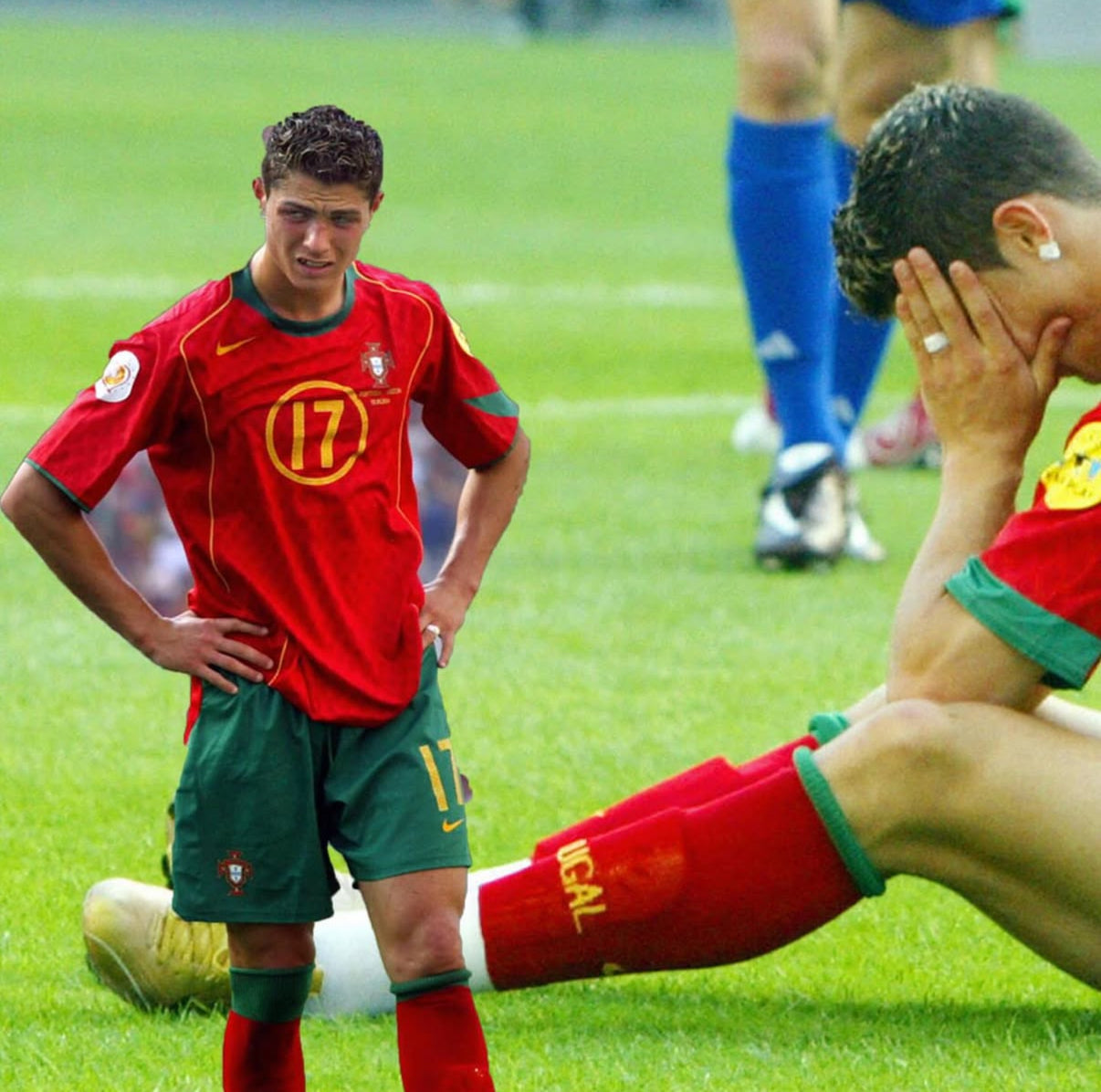 Portugal Retro-Trikot 2004 – Klassisches Euro 2004 Trikot